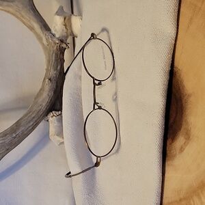 Mario Marinelli Eyeglass frame Antique Gold Color Size: 42-18(145) unisex style